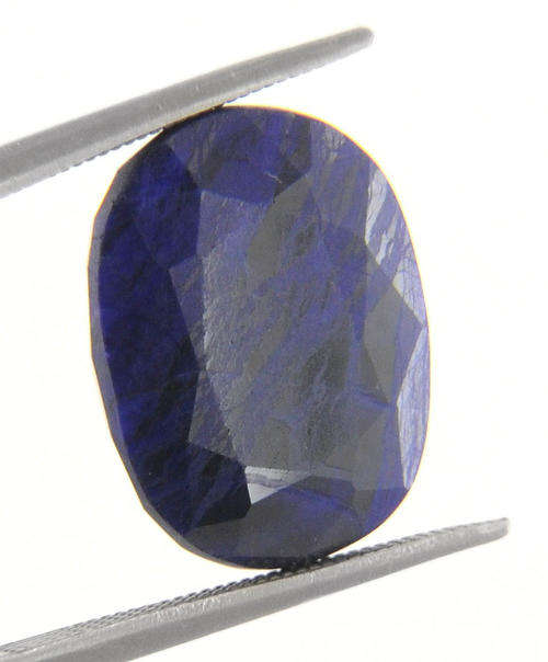 13.49 Ct Certified Oval Shape Blue Sapphire Gemstone