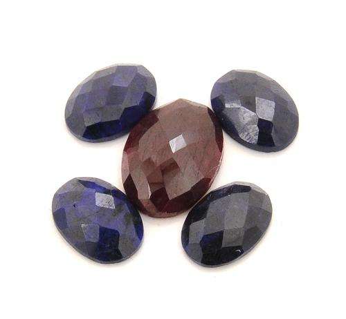 40 Ct Ruby and Sapphire Gemstone Lot