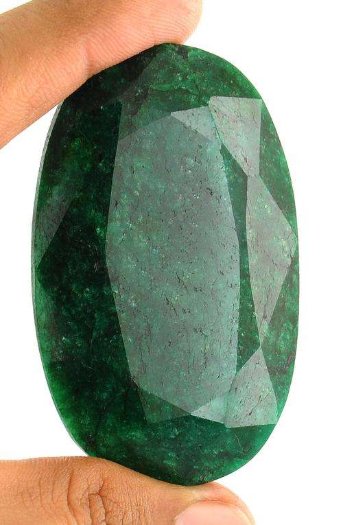 245.45 Ct Certified Oval Large Natural Emerald Gemstone