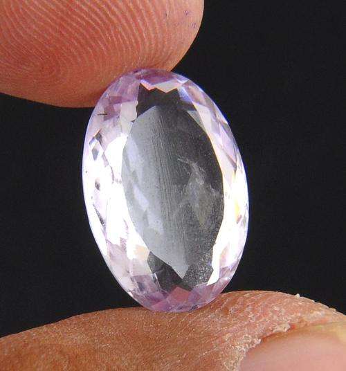 8.12 Ct Certified Oval Shape Amethyst Gemstone