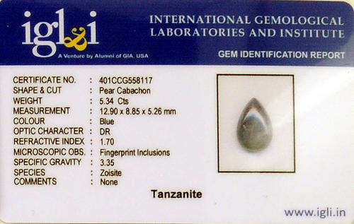 igli certified emerald stone