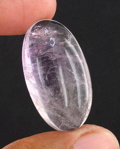 43.45 Oval Cabochon Shape Amethyst Gemstone