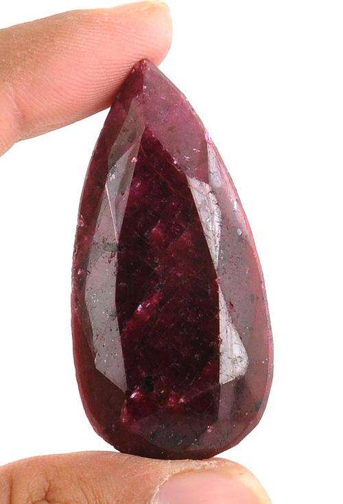 388.20 Ct MGL Certified Pear Shape Ruby Gemstone