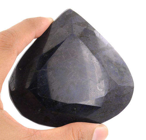 1950 Ct HUGE Certified Pear Shape Natural Blue Sapphire Gemstone