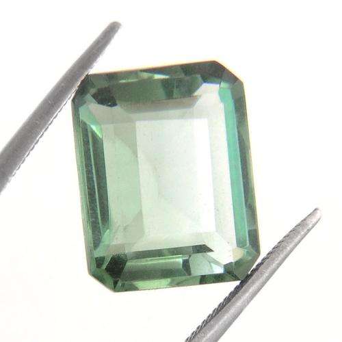 7.09 Carat Certified Hydro Green Amethyst Gemstone