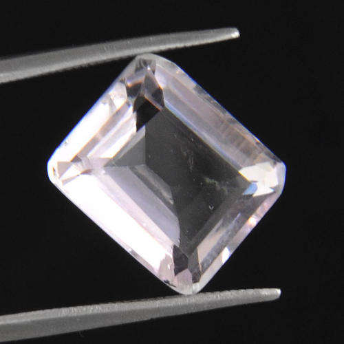 5.30 Ct Certified Emerald Cut Amethyst Gemstone