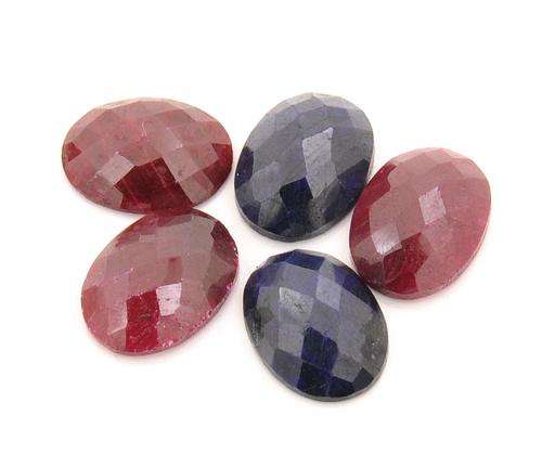 46 Carat Precious Ruby and Sapphire Gemstone Lot