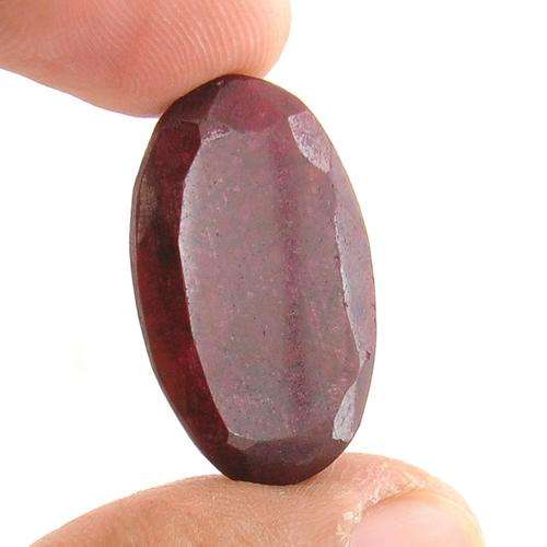 39.80 Carat Certified Oval Shape Ruby Gemstone