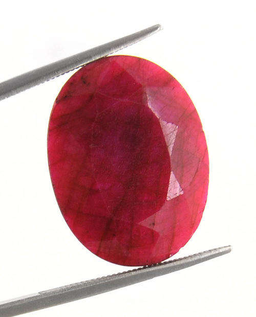 20.01 Carat Certified Oval Shape Ruby Gemstone