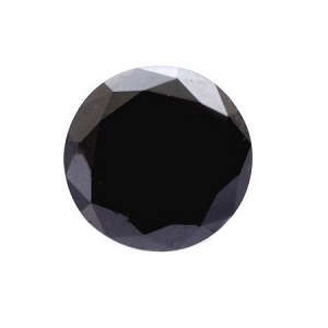 Natural Black Spinel AAA Quality Faceted Round 6 mm 1 pc Loose Gemstone