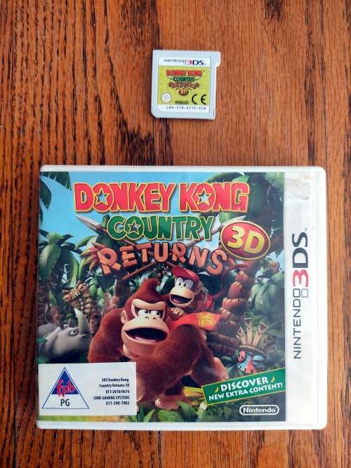 Donkey Kong Country Returns 3D (Nintendo 3DS Game)