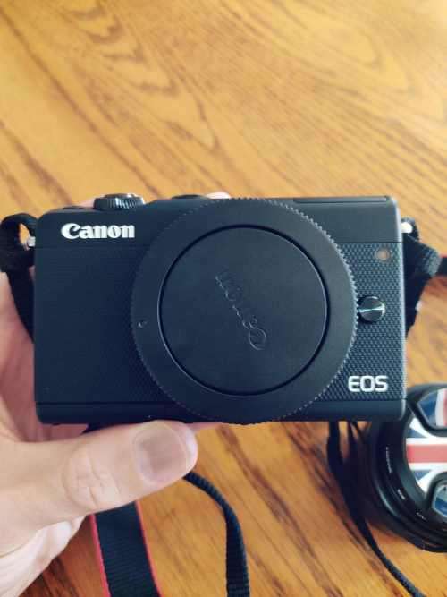 Canon EOS M100 Mirrorless Camera with 15-45mm Lens and accessories (Digital Camera)