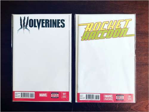 Marvel Now! Blank Variant Collection (Comic Books)