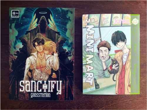 Mr. Mini Mart + Sanctify (English Yaoi Manga)