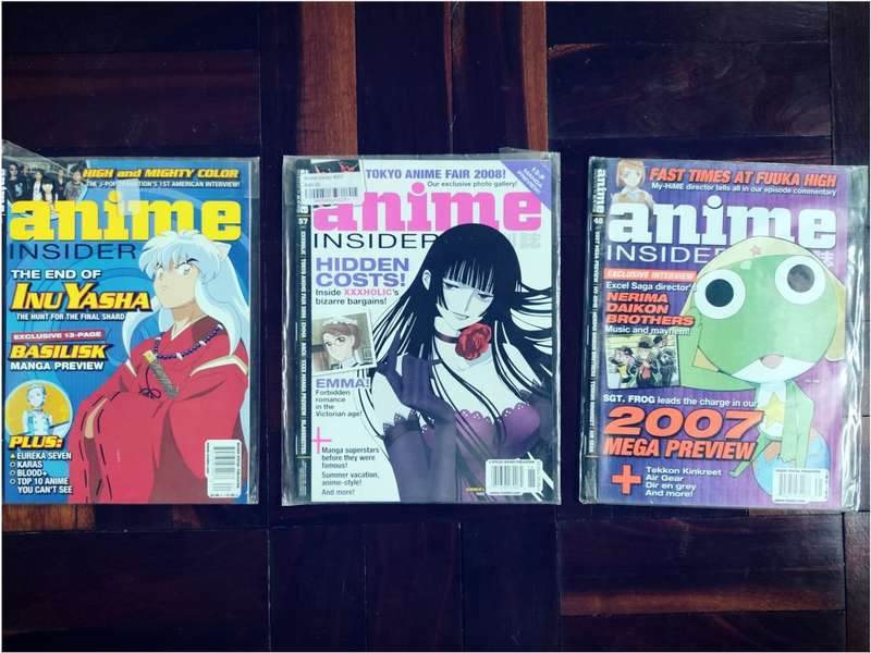 Various Gaming & Anime Magazines (Otaku, PIQ, GTM, Anime Inside)