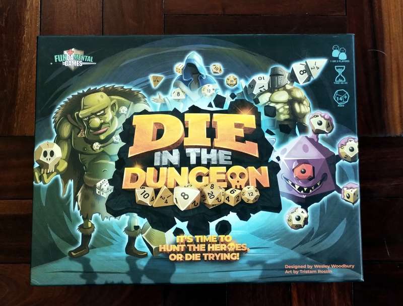 DIE in The Dungeon! Board Game (USA Import)