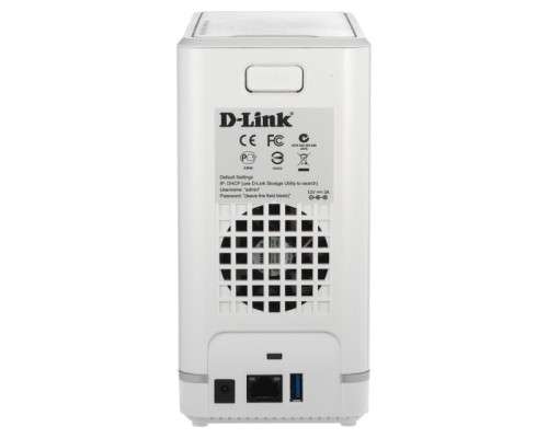 D-Link DNS-327L ShareCenter 2-Bay Cloud Pearl White Network Storage Enclosure