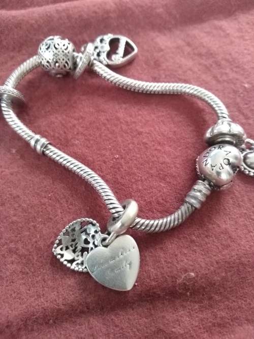 Pandora Bracelet with charms
