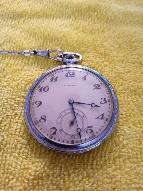 Longines vintage pocket watch