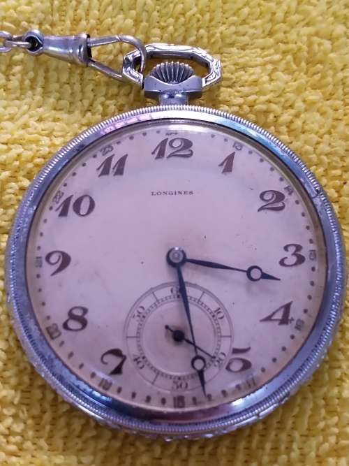 Longines vintage pocket watch