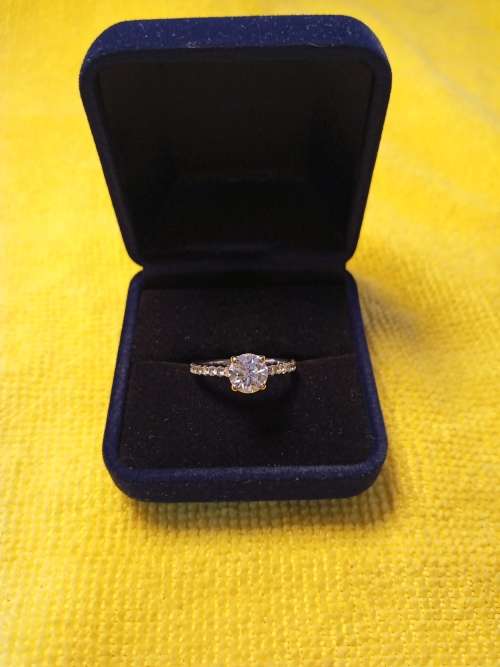 Diamond ring of an exceptional size and quality