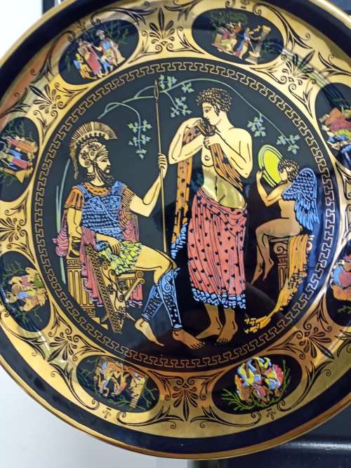 Plate Decorative 24ct gold plated