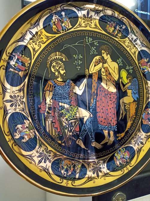 Plate Decorative 24ct gold plated