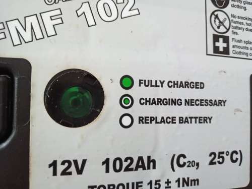 Excis 102 AH 12V Stud Terminal Lead Calcium battery Sealed Maintenance Free
