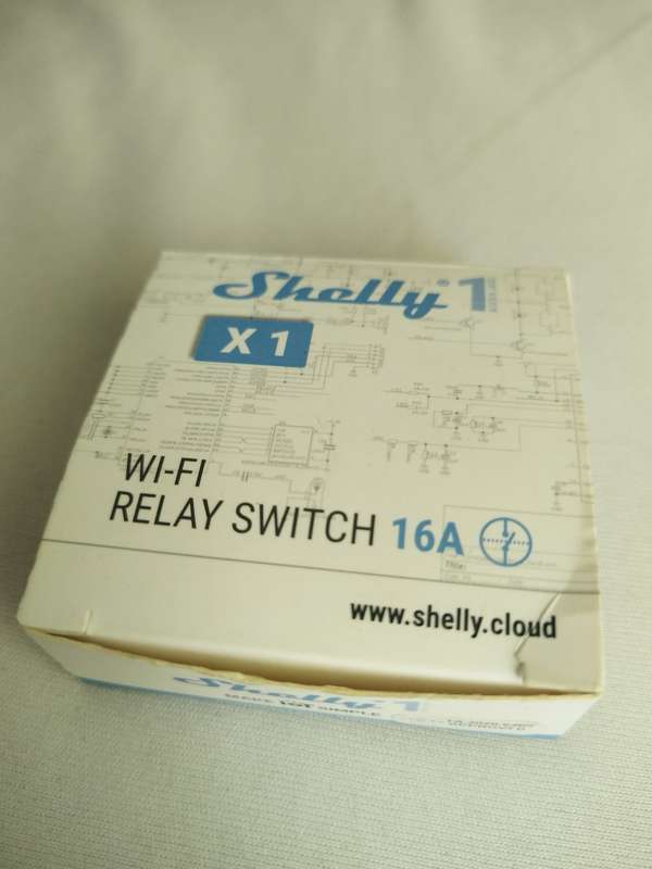 Shelly 1 wifi smart switch 16A