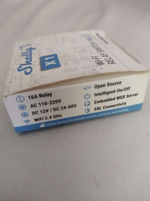 Shelly 1 wifi smart switch 16A
