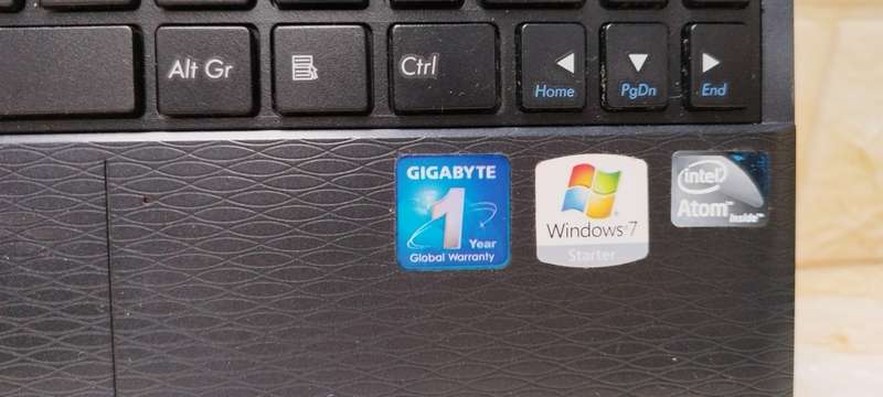 Gigabyte q2006 for parts or repair