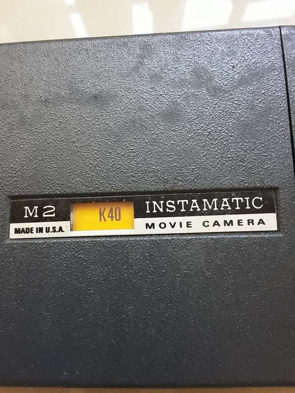 Kodak Instamatic Movie Camera of interest to collectors.