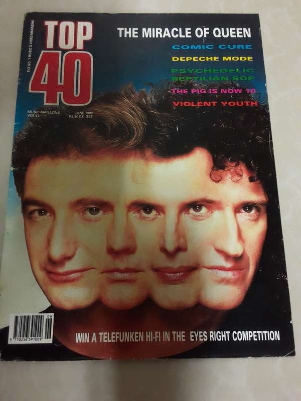 2 Copies TOP 40 Magazine