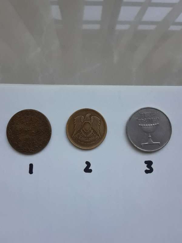 3 Coins from Middle East