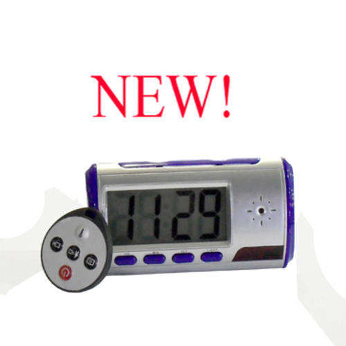 MULTI- FUNCTION SPY CLOCK - NANNY CAMERA