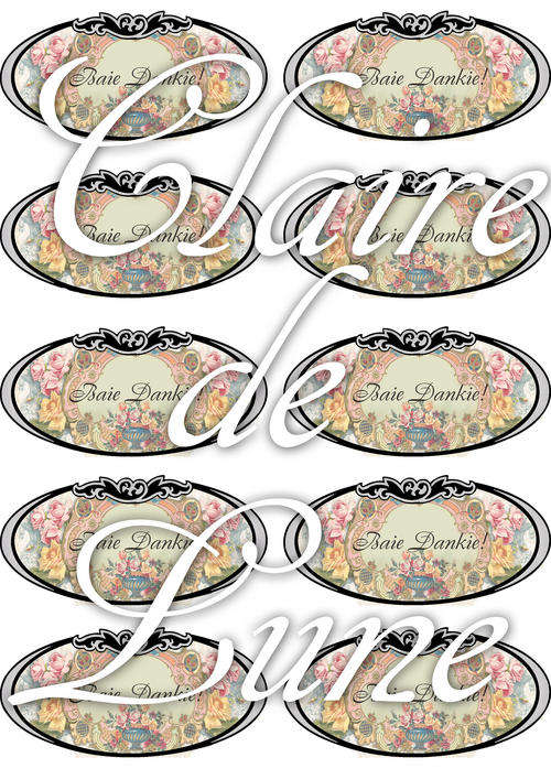 Tags - Victorian Afr x 10 - Baie Dankie - Free Shipping!