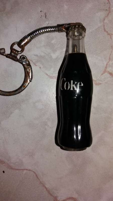 Vintage Coke Bottle Keyring