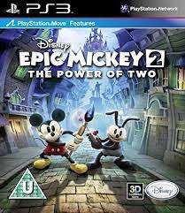 Epic Mickey 2: The Power of Two (PS3) - Disney Adventure Game | Complete in Box (CIB)