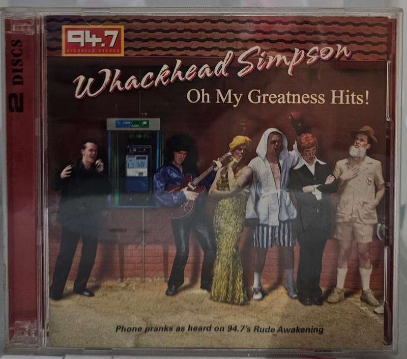 Whackhead Simpson Oh My Greatness Hits!   1849