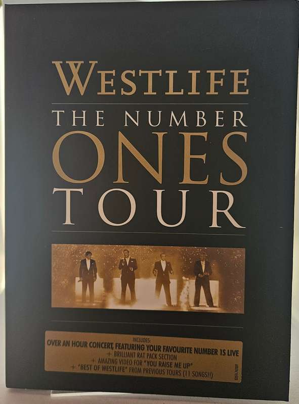 Westlife The Number Ones Tour DVD