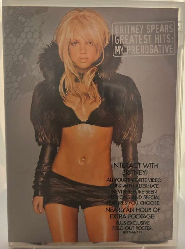 Britney Spears Greatest Hits: Muy Prerogative  DVD