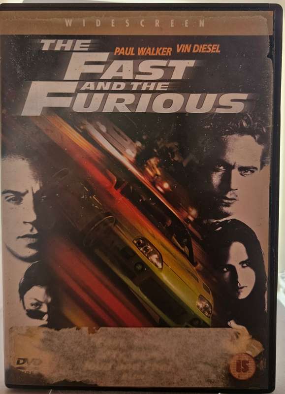 The Fast and the Furious DVD