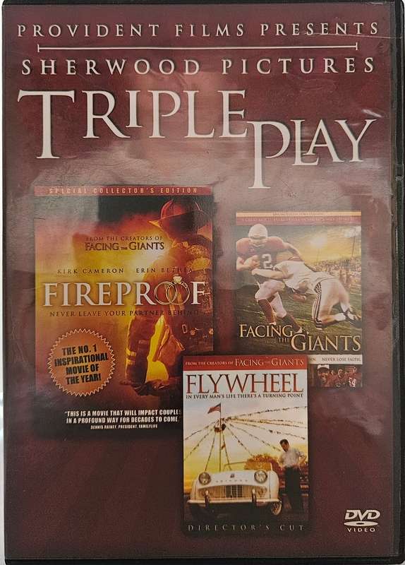 Fireproof + Facing the Giants + Flywheel  DVD (89)