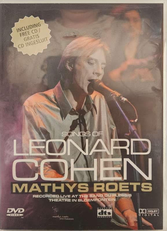 Leonard Cohen Mathys Roets  DVD 148