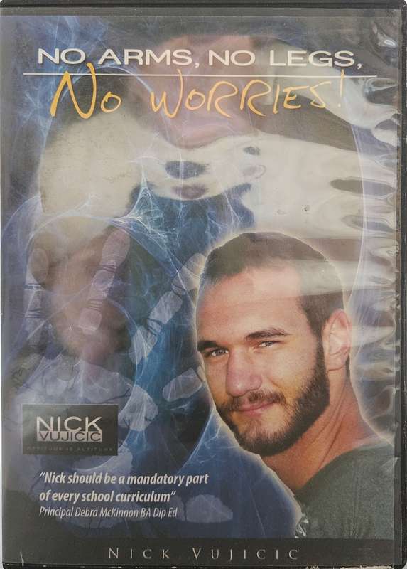 No Arms No Legs No Worries Nick Vujicic  DVD 164