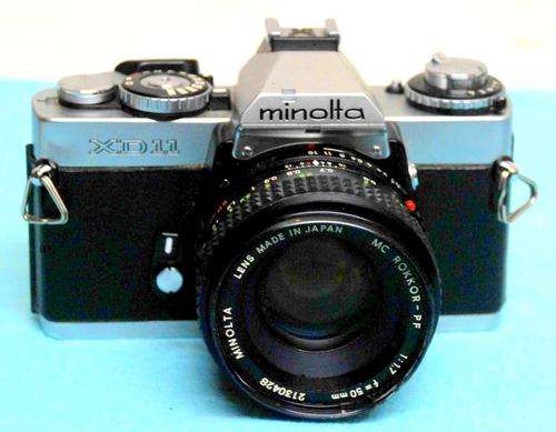 MINOLTA XD 11 with 50mm f1.7 lens BARGAIN !!