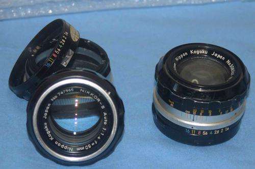 Nikkor 50mm f1.4 AI Lenses