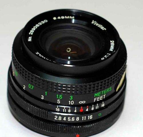 28mm Wide Angle lens FD Mount
