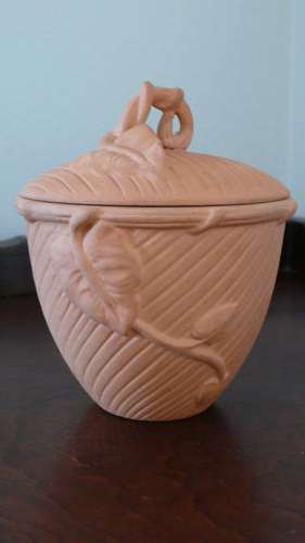 ELIZABETH ARDEN ROMA AL FRESCO TERRACOTTA JAR WITH LID