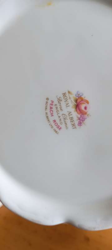 Royal Albert Peach Rose Tea set